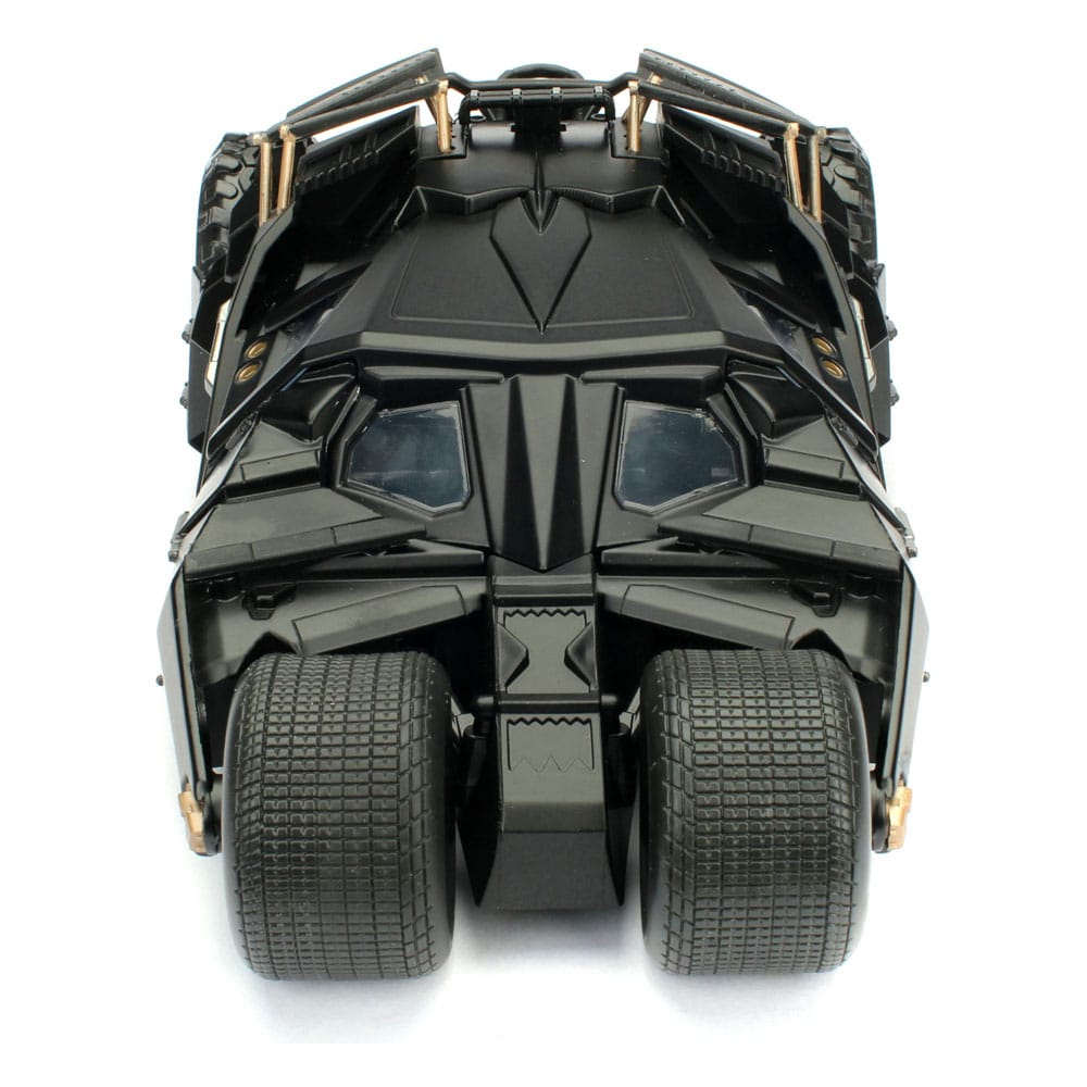 DC Comics Diecast Modell 1/24 Batman The Dark Knight Batmobile - Versand: 5-7 Tage nach Bestellung