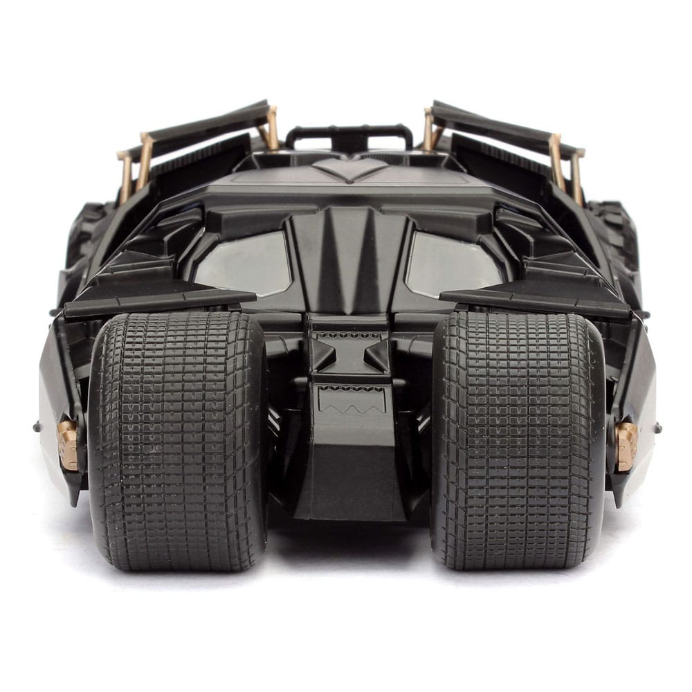 DC Comics Diecast Modell 1/24 Batman The Dark Knight Batmobile - Versand: 5-7 Tage nach Bestellung