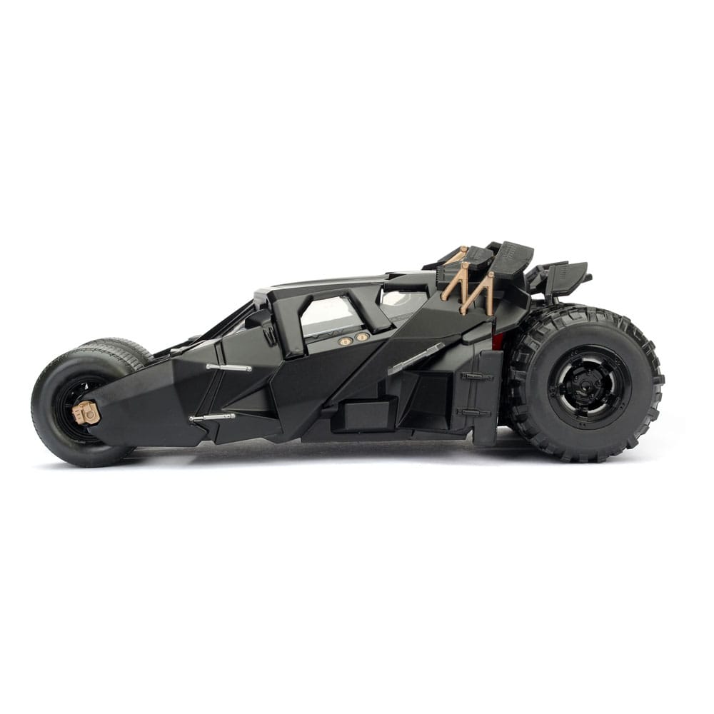DC Comics Diecast Modell 1/24 Batman The Dark Knight Batmobile - Versand: 5-7 Tage nach Bestellung