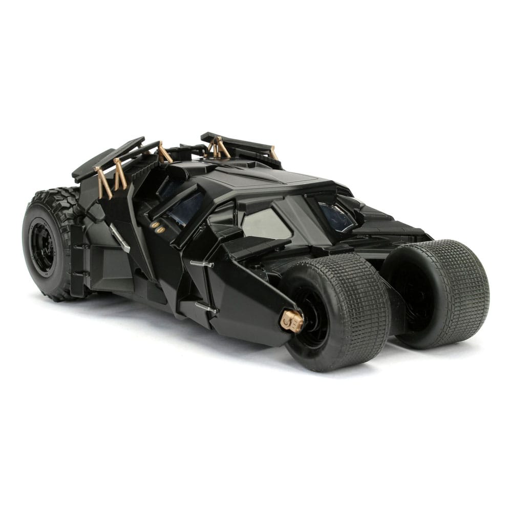 DC Comics Diecast Modell 1/24 Batman The Dark Knight Batmobile - Versand: 5-7 Tage nach Bestellung