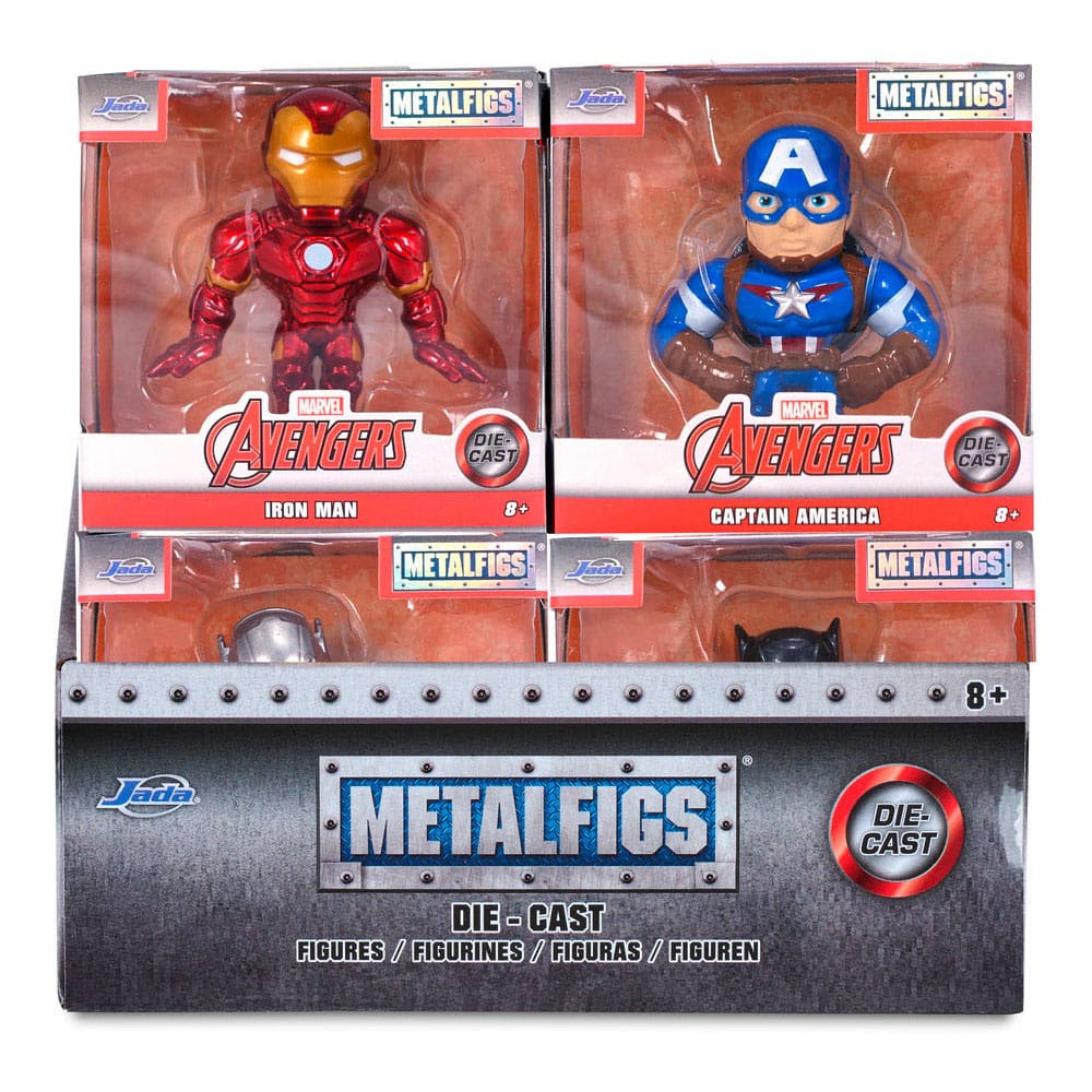 Marvel Diecast Minifiguren Avangers Display 5 cm (12) - Preorder - ETA: 25.12.2025
