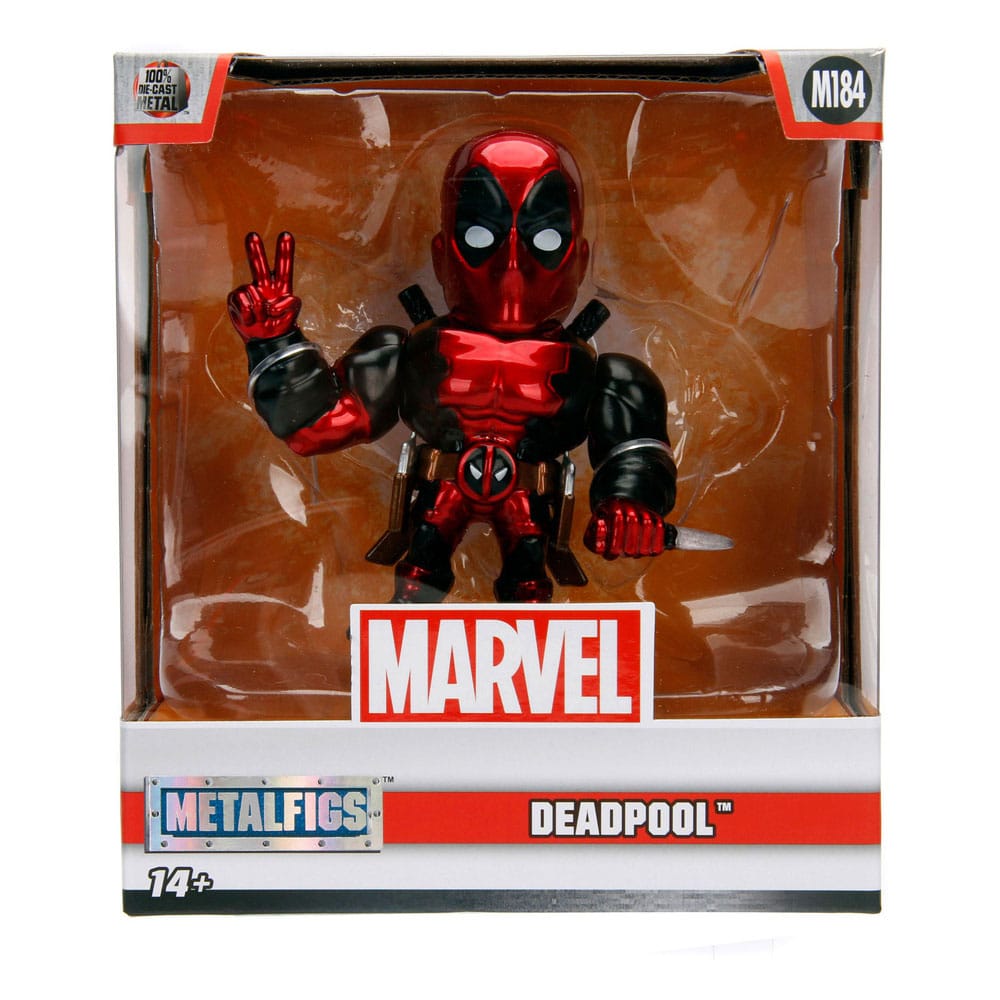 Marvel Diecast Minifigur Deadpool 10 cm - Versand: 5-7 Tage nach Bestellung