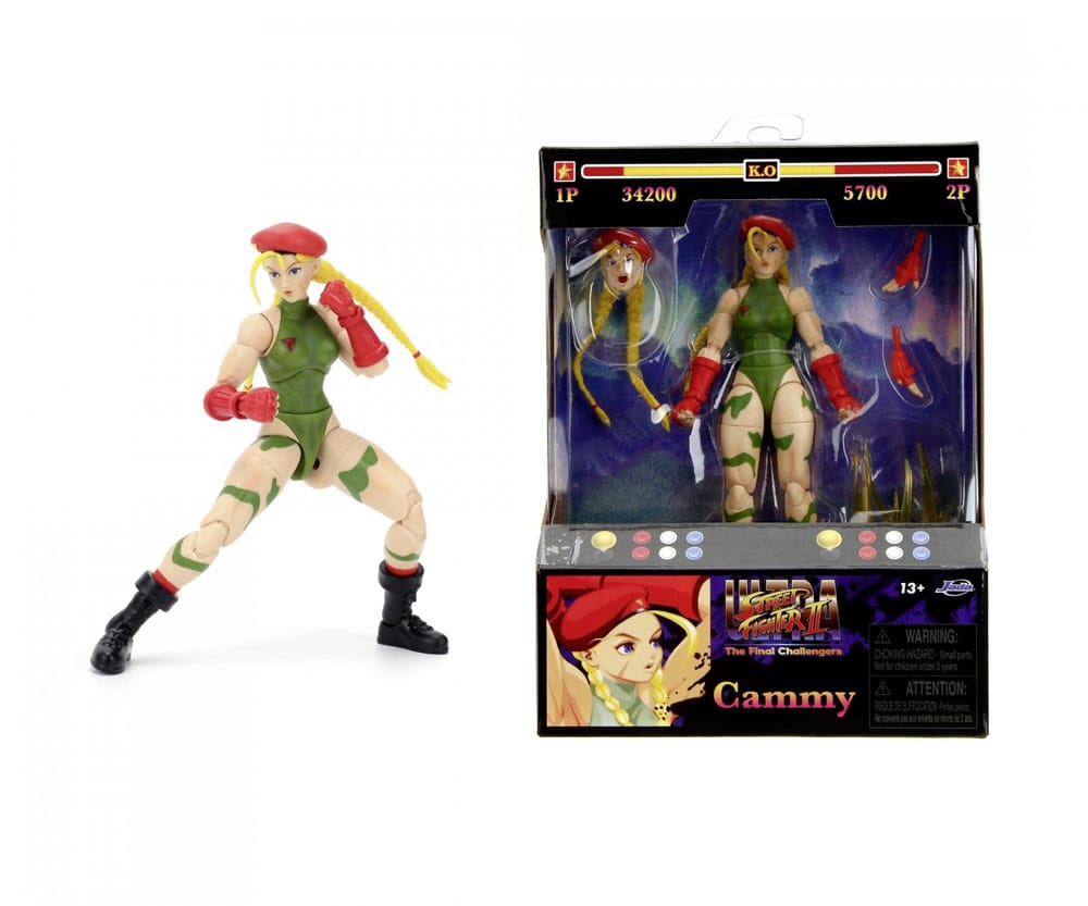 Ultra Street Fighter II: The Final Challengers Actionfigur 1/12 Cammy 15 cm - Versand: 7 Tage nach Bestellung