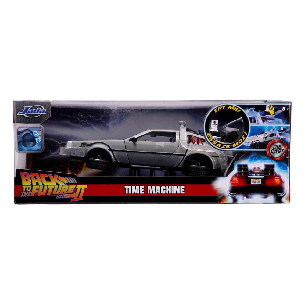 Zurück in die Zukunft 2 Diecast Modell 1/24 Time Machine Model 2 - Preorder - ETA: 25.09.2025