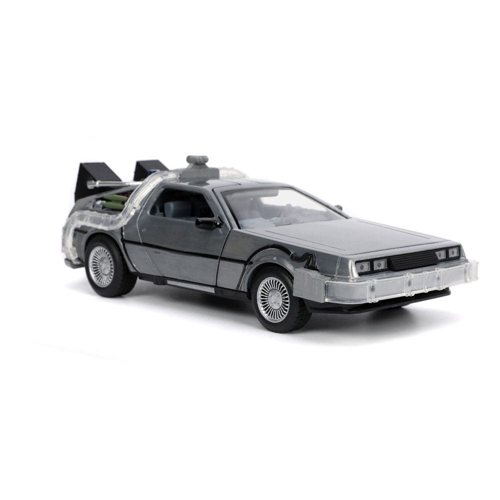 Zurück in die Zukunft Diecast Modell 1/24 Time Machine Model 1 - Versand: 5-7 Tage nach Bestellung