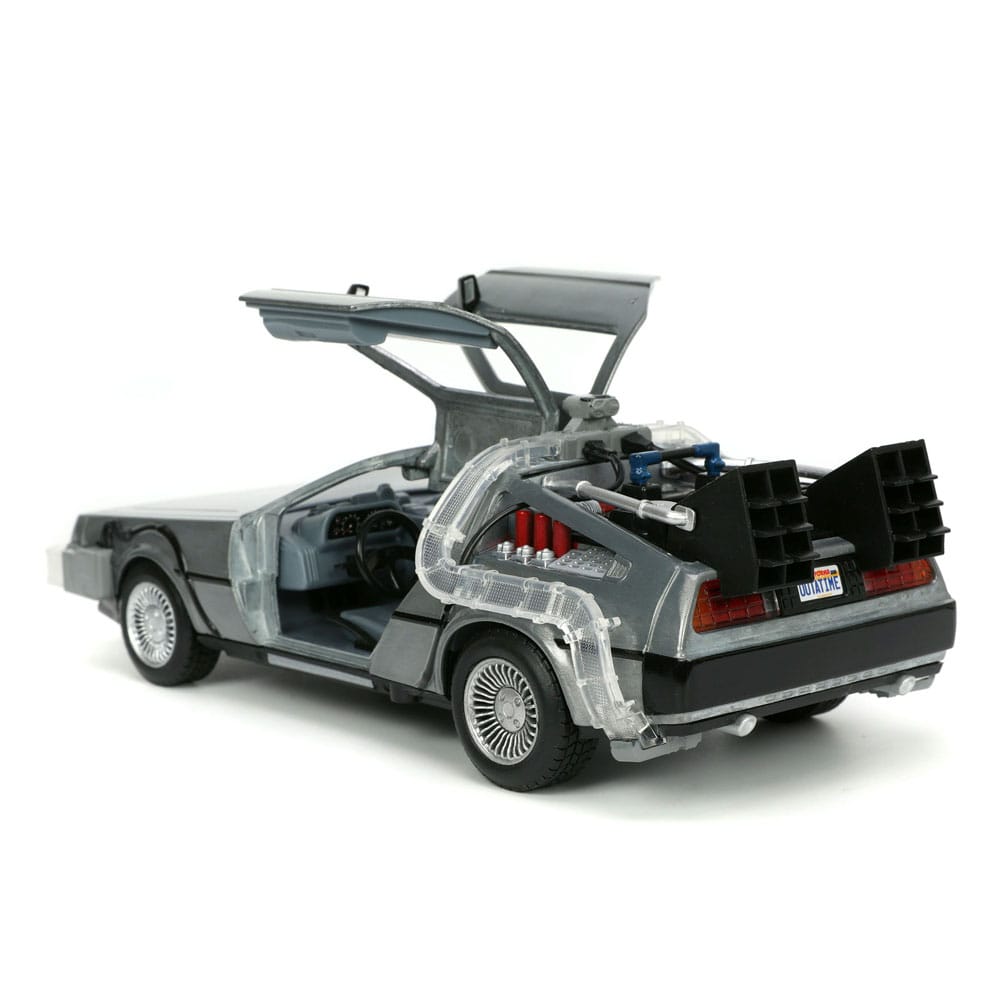 Zurück in die Zukunft Diecast Modell 1/24 Time Machine Model 1 - Versand: 5-7 Tage nach Bestellung