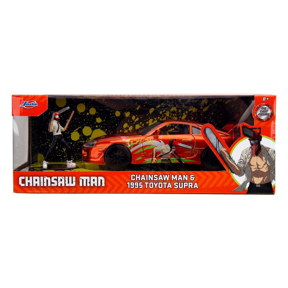 Chainsaw Man Diecast Modell 1/24 1997 Honda Civic - Versand: 5-7 Tage nach Bestellung