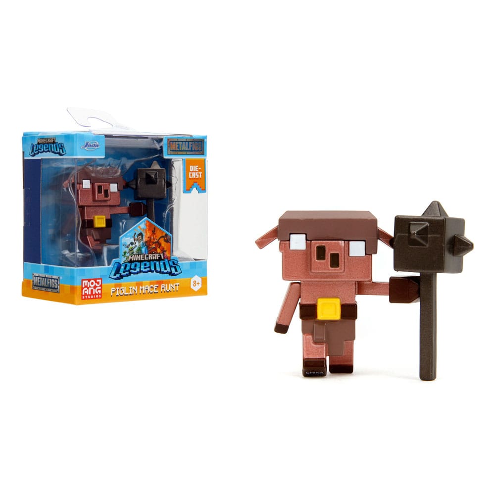 Minecraft Nano Metalfigs Diecast Minifiguren 6 cm Wave 2 Sortiment (12)  - Preorder - ETA: 25.12.2025