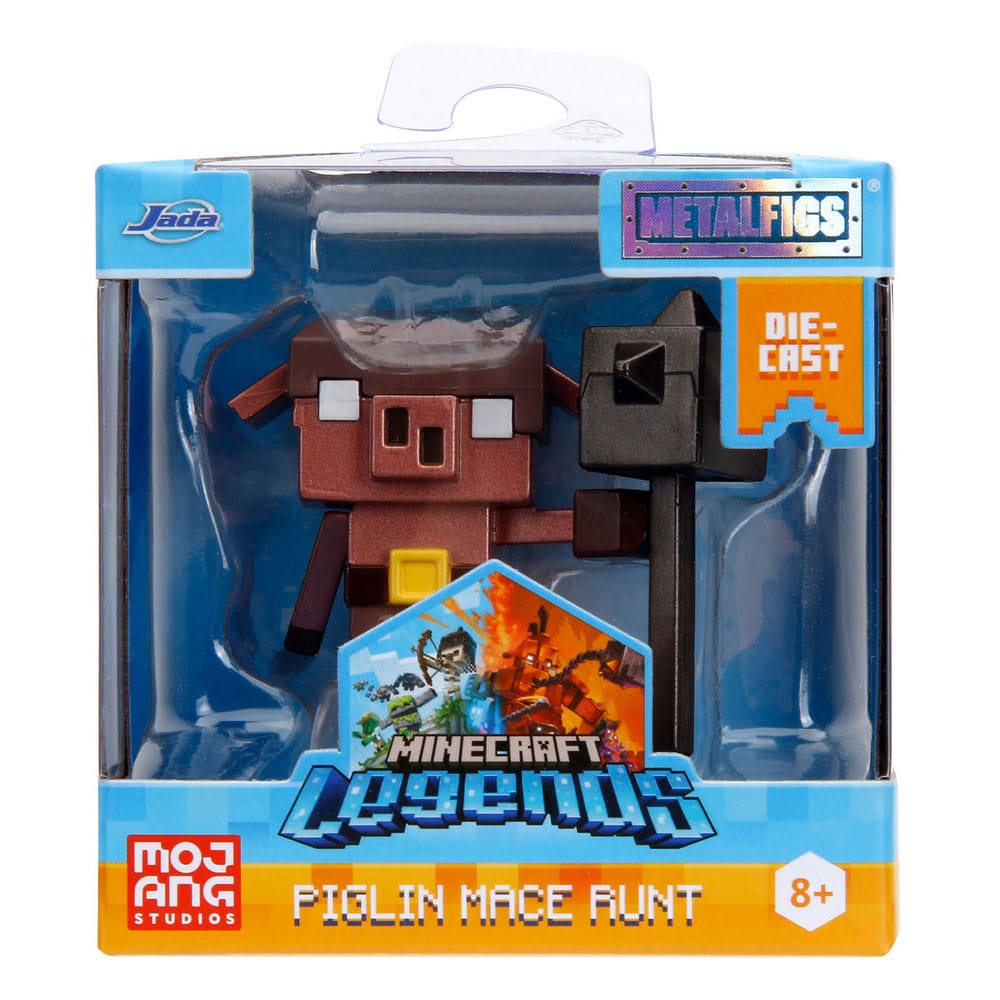 Minecraft Nano Metalfigs Diecast Minifiguren 6 cm Wave 2 Sortiment (12)  - Preorder - ETA: 25.12.2025
