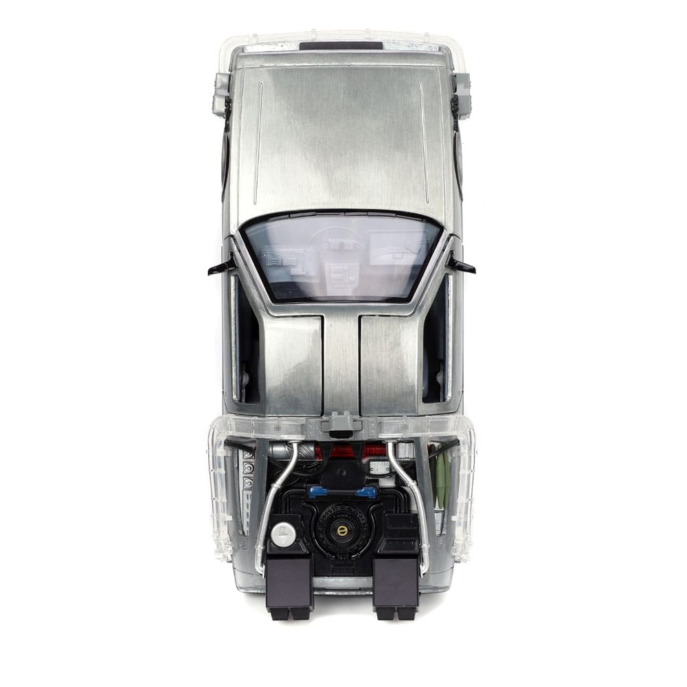 Back to the Future Hollywood Rides Diecast Modell 1/24 Back to the Future 1 Time Machine - Versand: 5-7 Tage nach Bestellung