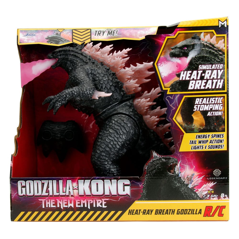 Godzilla x Kong: The New Empire RC 1/12 Heat-Ray Breath Godzilla 63 cm - Versand: 5-7 Tage nach Bestellung