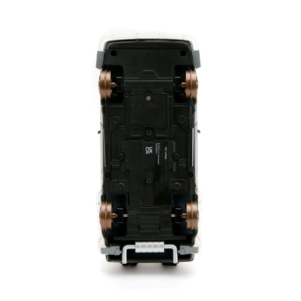Zurück in die Zukunft III Hollywood Rides Diecast Modell 1/24 DeLorean Time Machine Railroad Wheels - Preorder - ETA: 22.11.2025