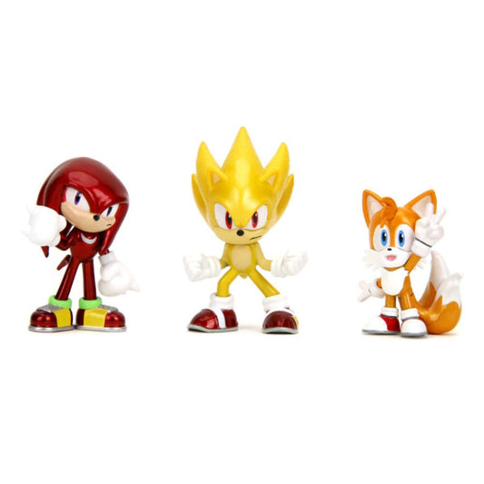 Sonic the Hedgehog Nano Metalfigs Diecast Minifiguren 3-er Pack 5 cm  - Versand: 5-7 Tage nach Bestellung