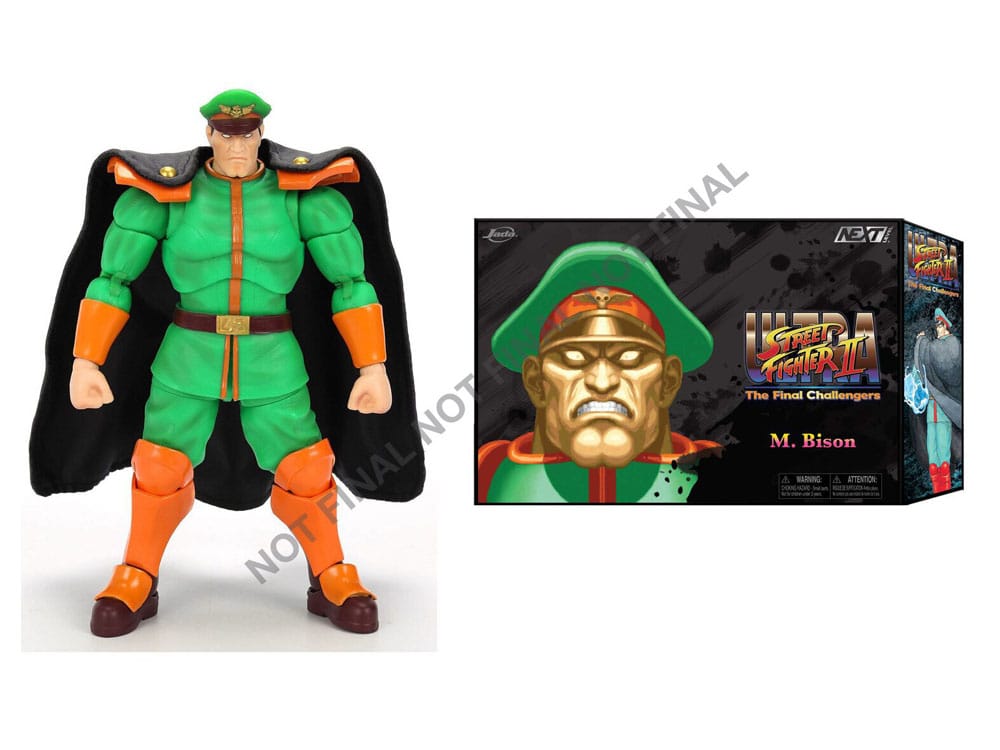 Ultra Street Fighter II: The Final Challengers Actionfigur 1/12 M. Bison Deluxe 15 cm - Versand: 7 Tage nach Bestellung