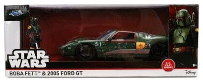 Star Wars Diecast Modell 1:24 Boba Fett 2005 Ford GT - Versand: 7 Tage nach Bestellung