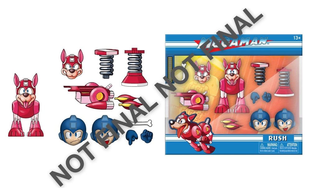 Mega Man Actionfigur Rush 7 cm - Preorder - ETA: 25.08.2026