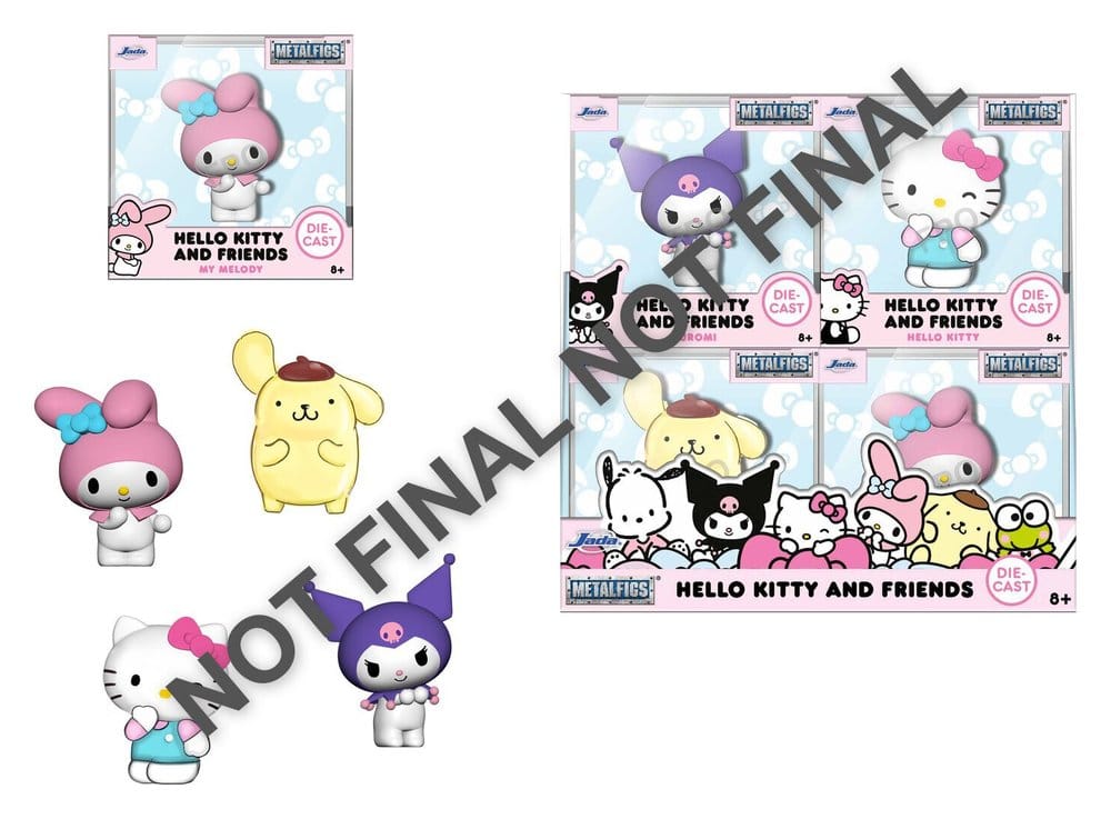 Sanrio Diecast Minifiguren Hello Kitty Wave 3 6 cm Display (12) - Preorder - ETA: 25.08.2026