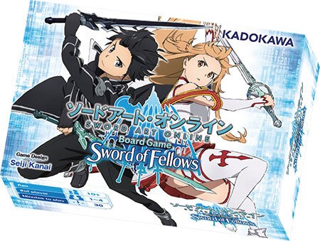 Sword Art Online Brettspiel Sword of Fellows  *Deutsche Version* - Versand: 5-7 Tage nach Bestellung