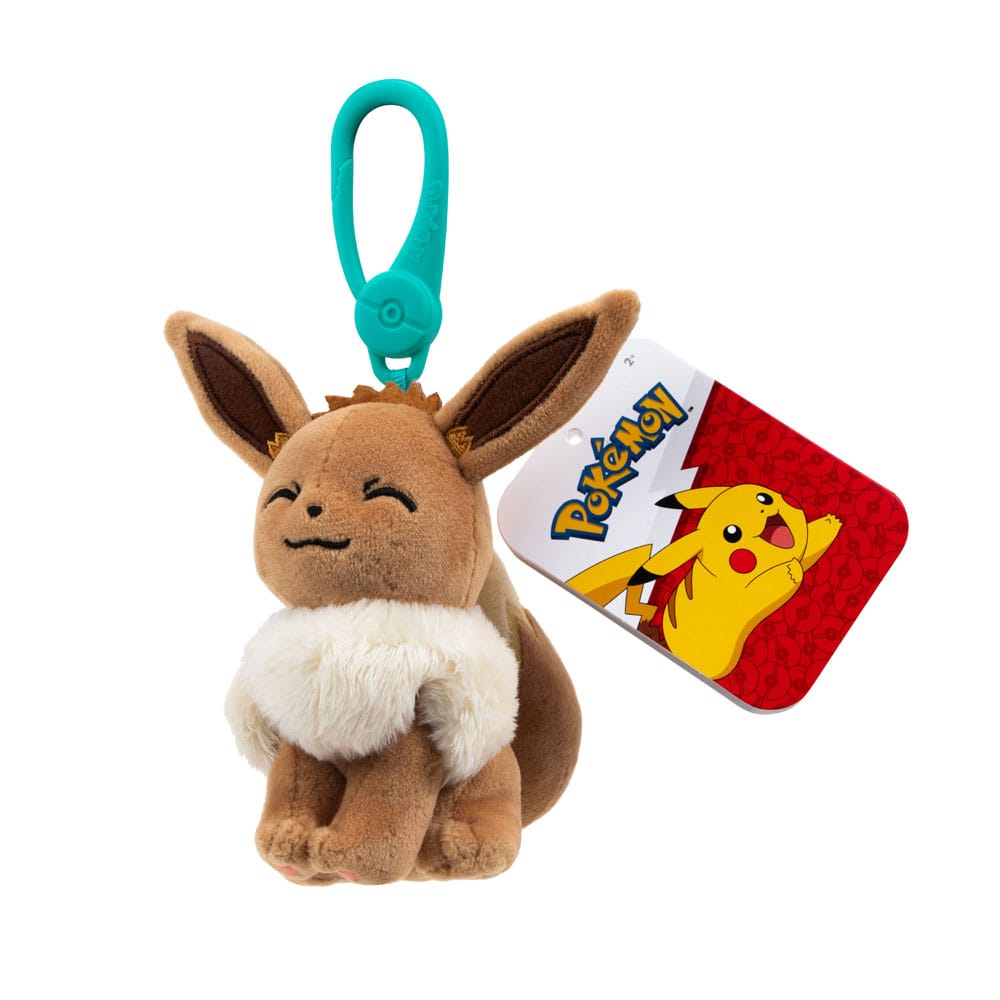 Pokémon Plüschfiguren mit Clip On 10 cm Sortiment (6) - Preorder - ETA: 08.11.2025