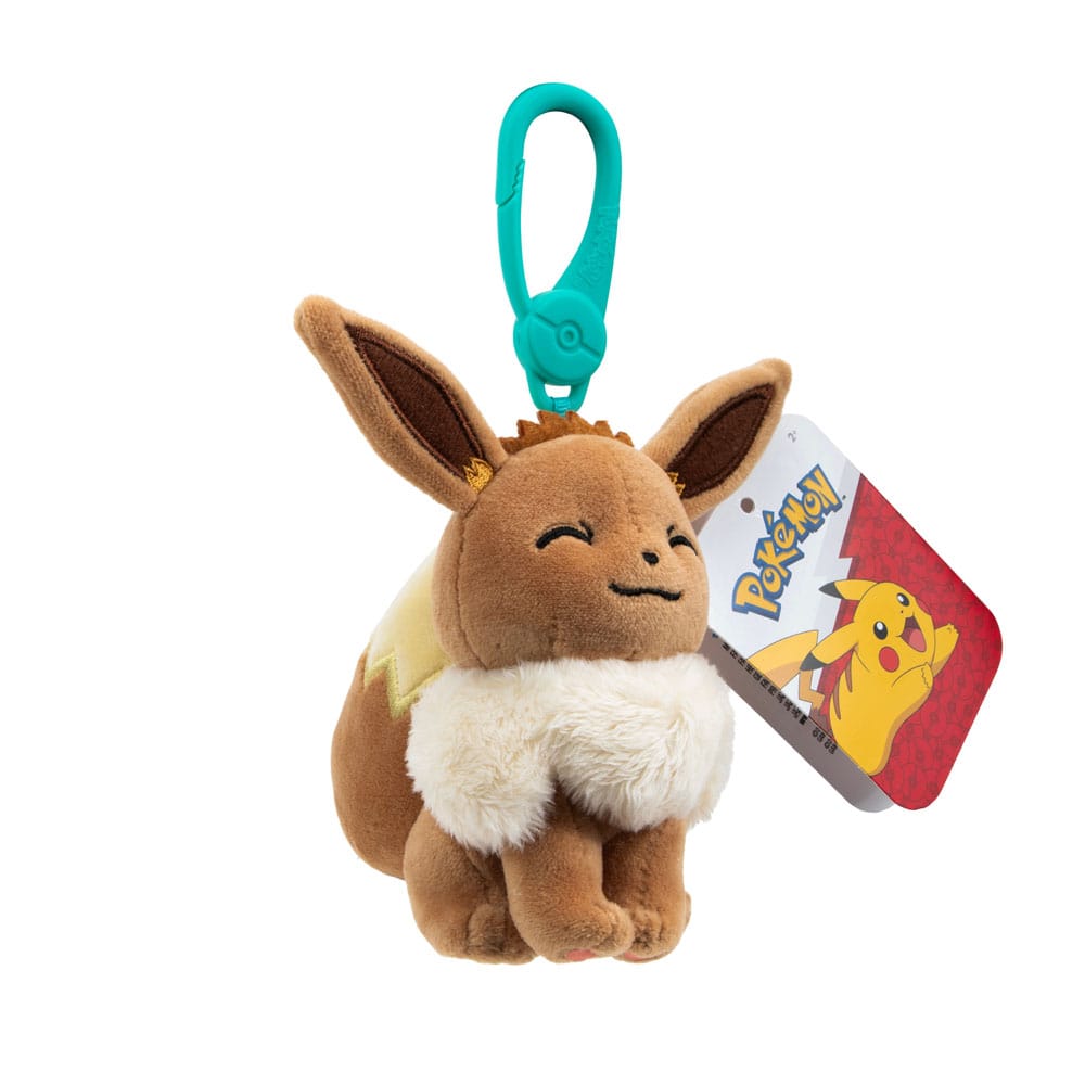 Pokémon Plüschfiguren mit Clip On 10 cm Sortiment (6) - Preorder - ETA: 08.11.2025