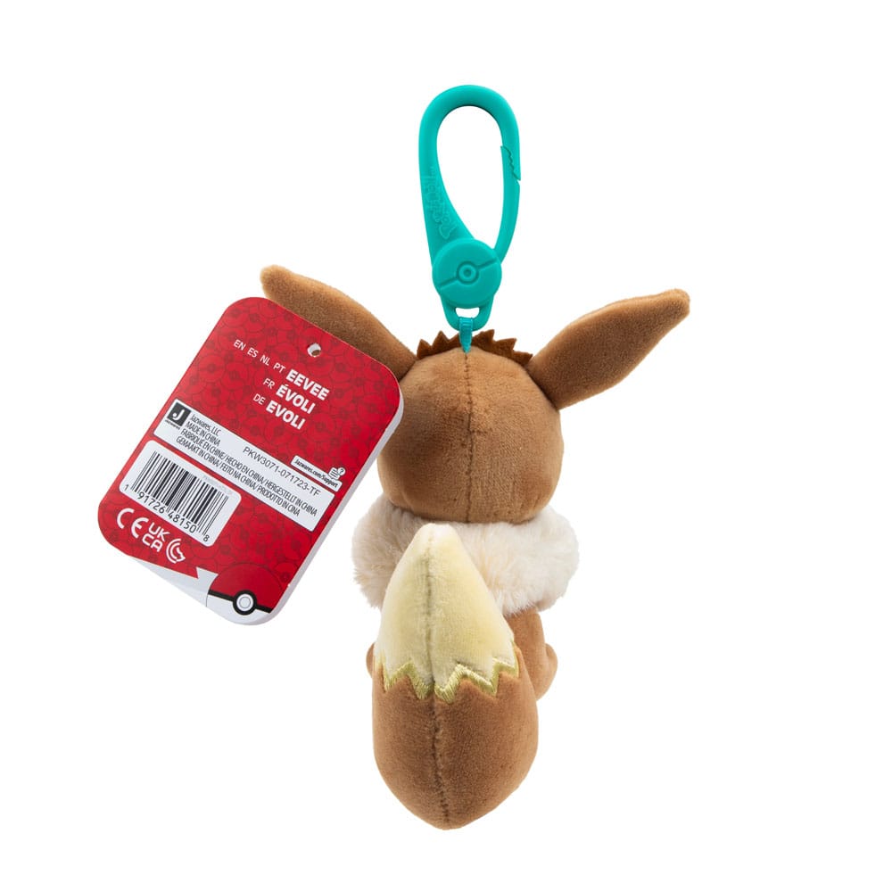 Pokémon Plüschfiguren mit Clip On 10 cm Sortiment (6) - Preorder - ETA: 08.11.2025