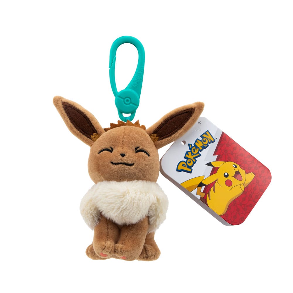 Pokémon Plüschfiguren mit Clip On 10 cm Sortiment (6) - Preorder - ETA: 08.11.2025