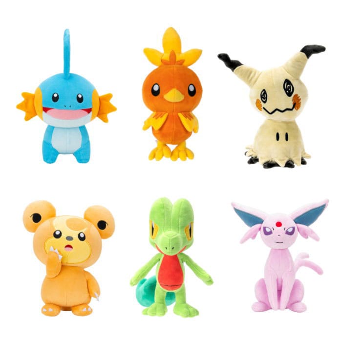 Pokémon Plüschfigur Version 22 20 cm Sortiment (6) - Preorder - ETA: 13.08.2026