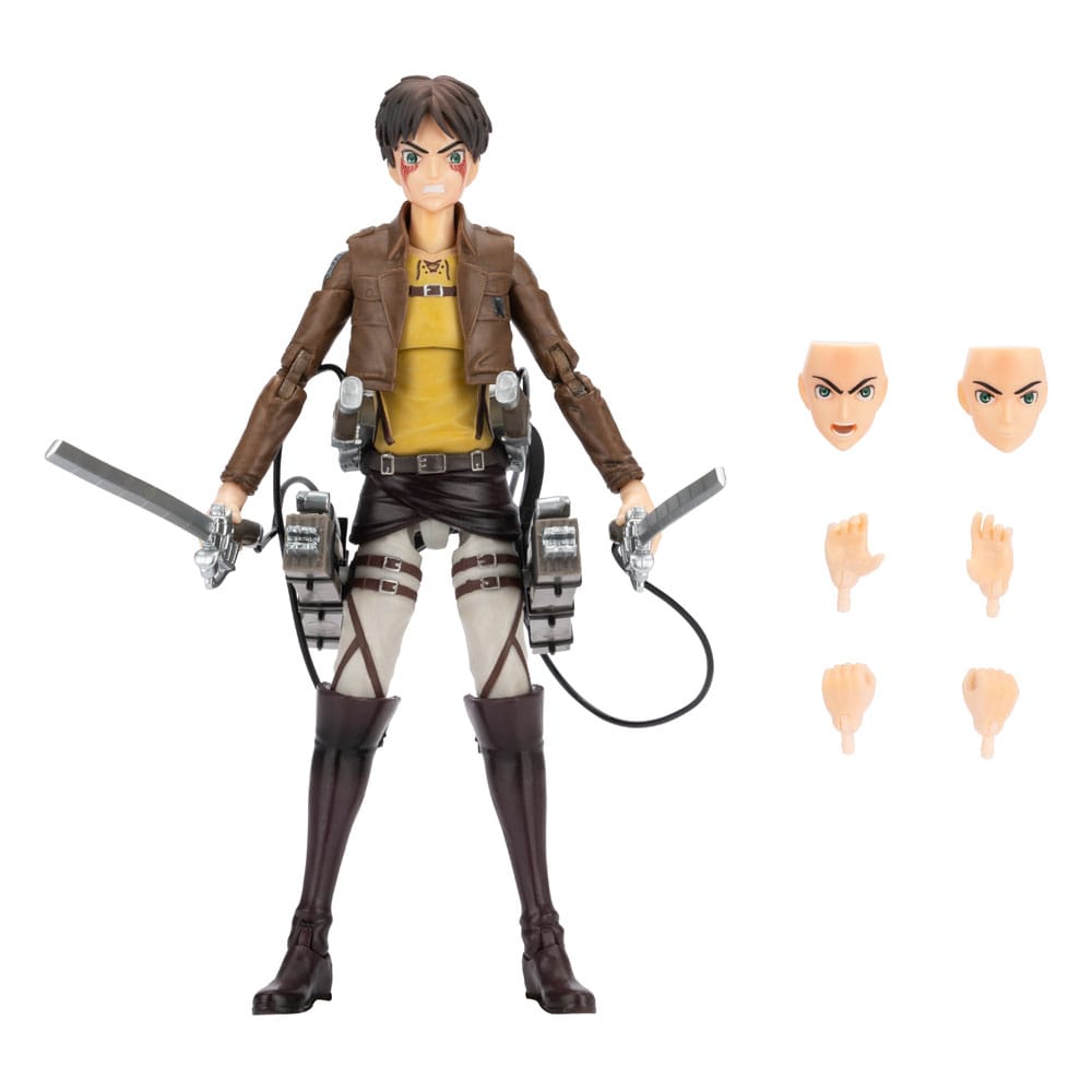 Attack on Titan Total Anime Actionfigur Eren Jaeger 17 cm - Preorder - ETA: 30.09.2025