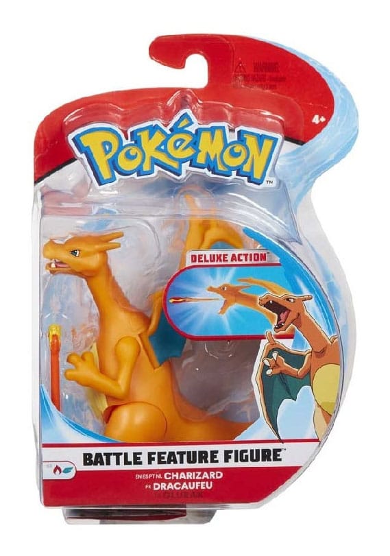 Pokémon Battle Feature Figur Glurak 13 cm - Versand: 5-7 Tage nach Bestellung