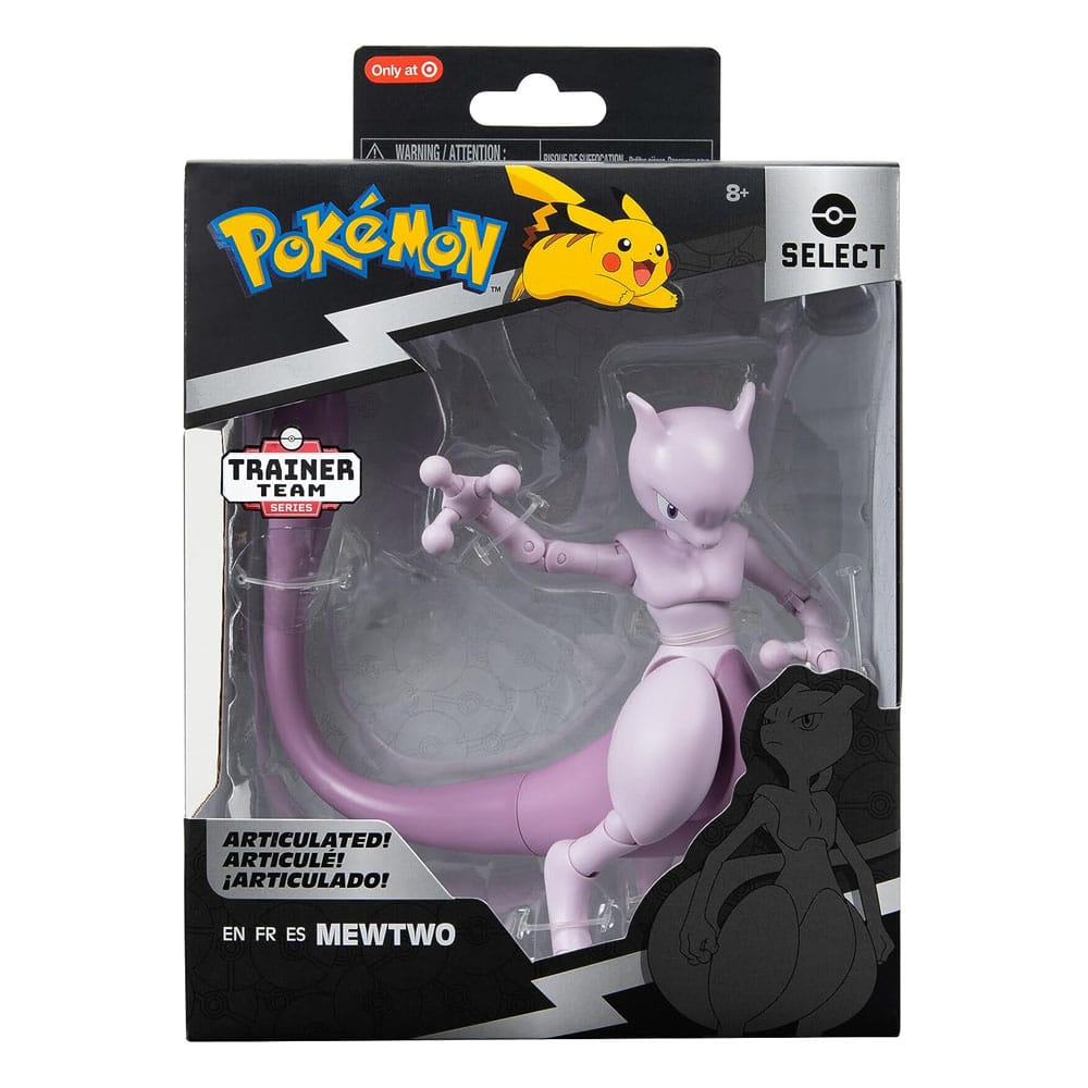 Pokémon Select Actionfigur Mewtu 15 cm - Versand: 5-7 Tage nach Bestellung