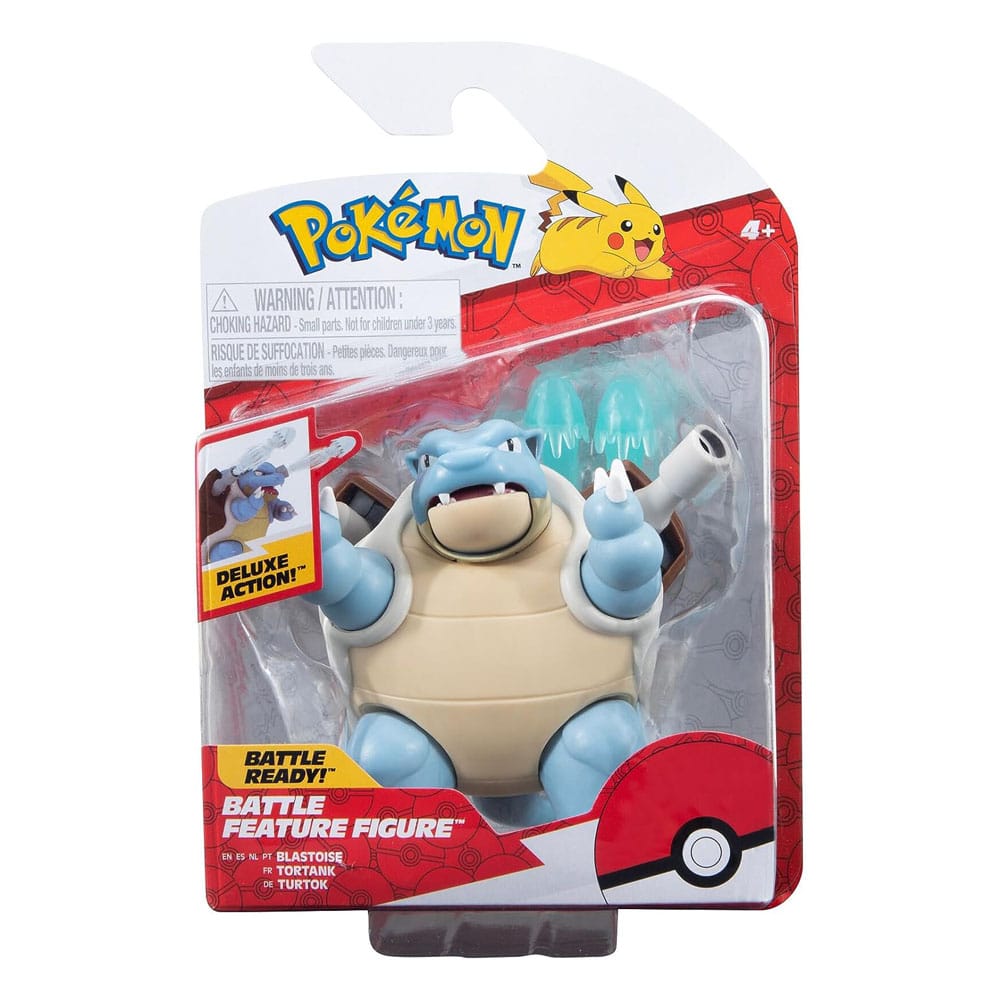 Pokémon Battle Feature Figur Turtok 11 cm - Preorder - ETA: 08.11.2025