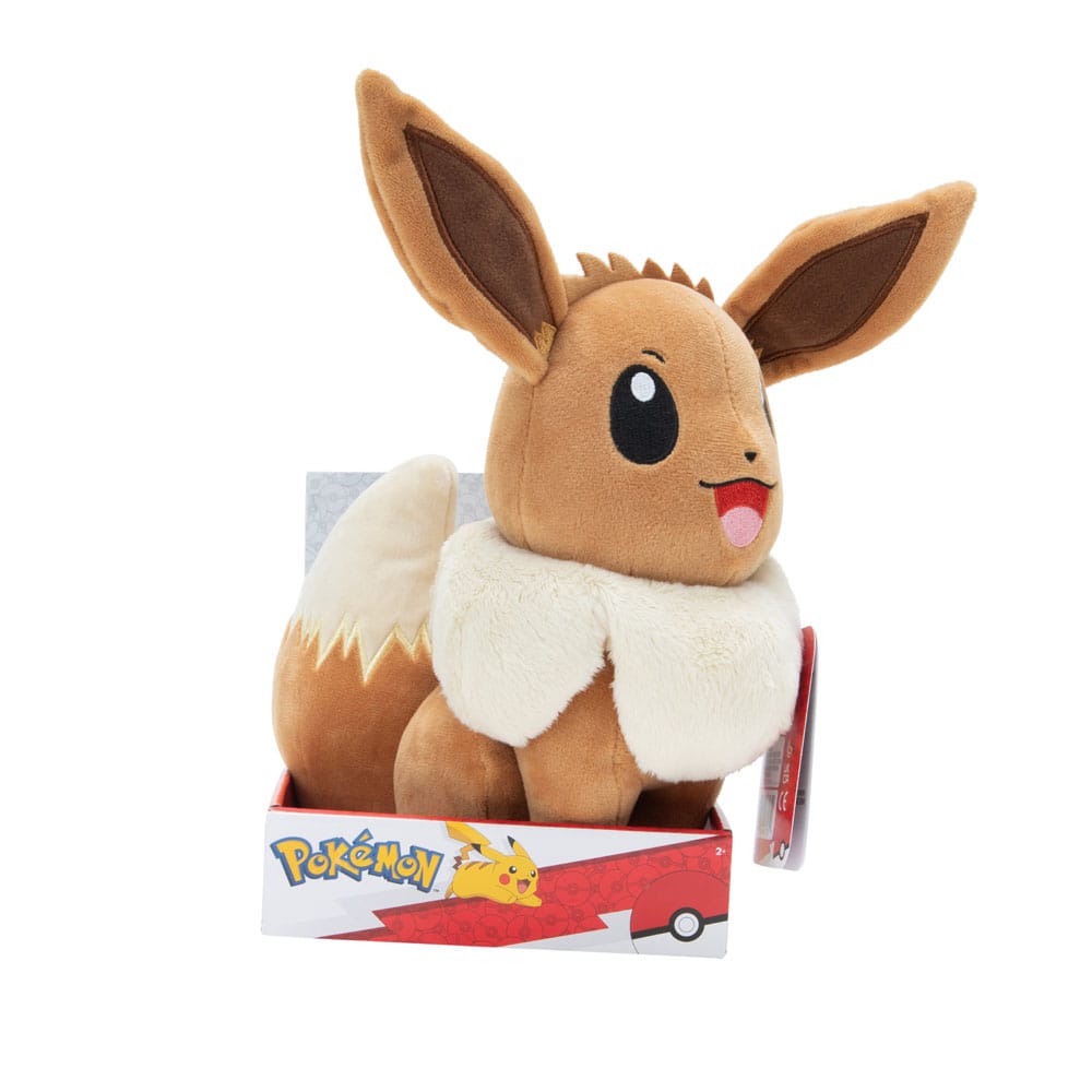 Pokémon Plüschfigur Evoli Smile 30 cm - Versand: 5-7 Tage nach Bestellung