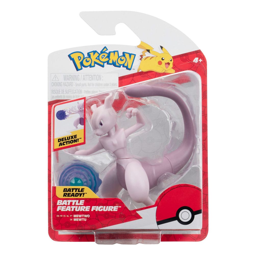 Pokémon Battle Feature Figur Mewtu 10 cm - Preorder - ETA: 08.11.2025