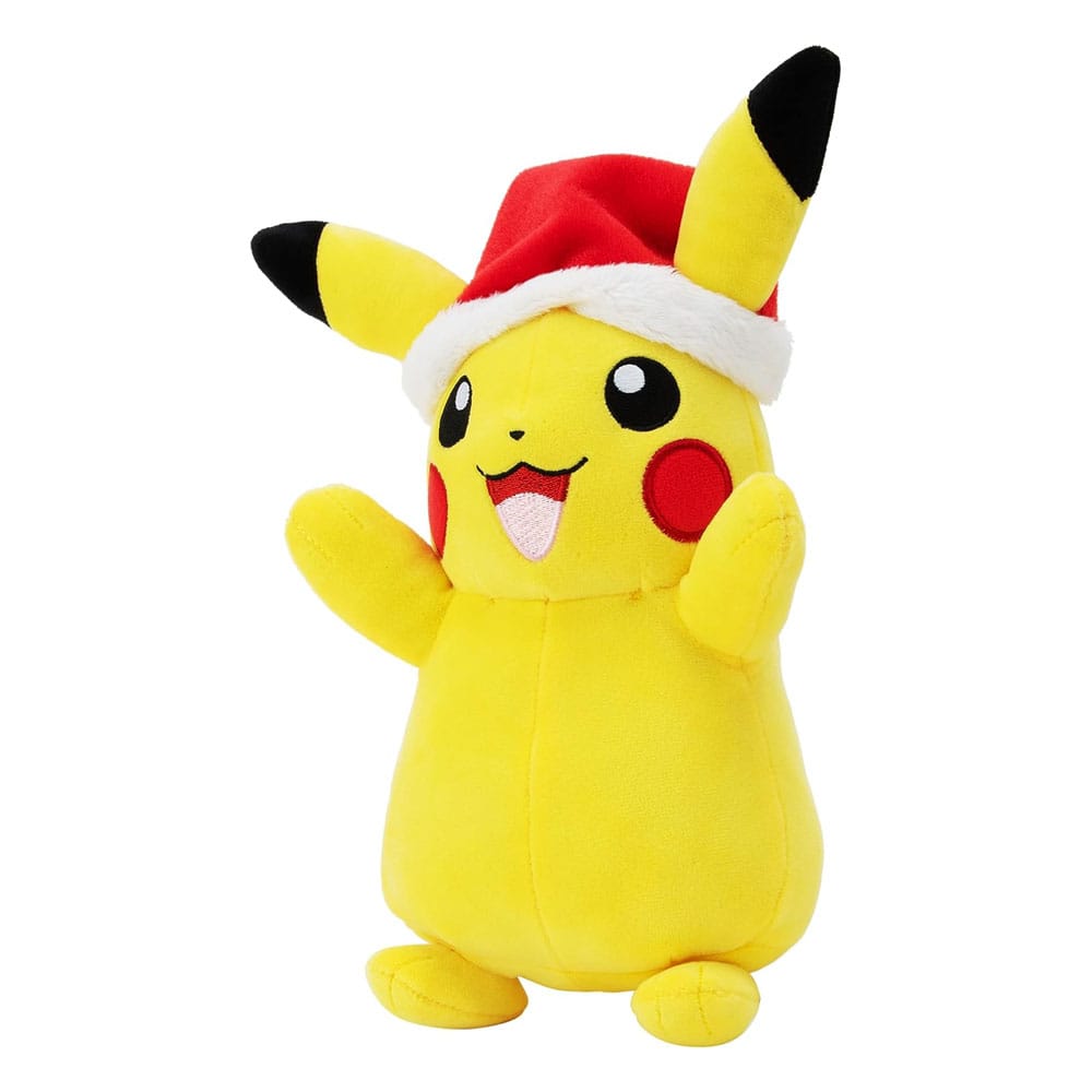 Pokémon Plüschfigur Winter Pikachu mit Weihnachtsmütze 20 cm - Preorder - ETA: 08.11.2025