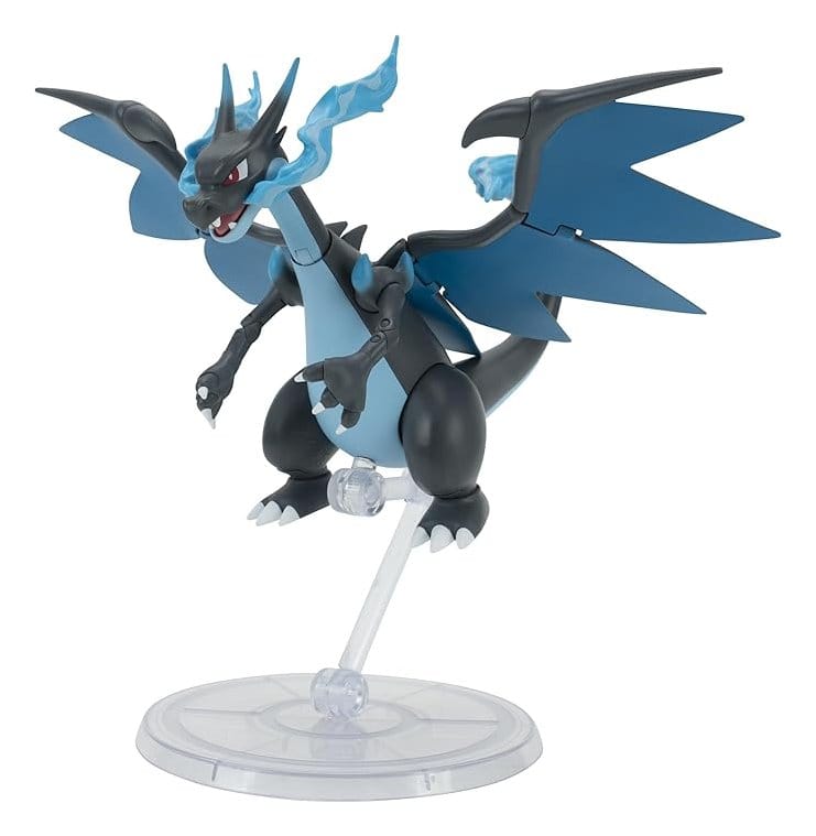 Pokémon Select Super-Articulated Figur Mega Charizard X 15 cm - Versand: 7 Tage nach Bestellung