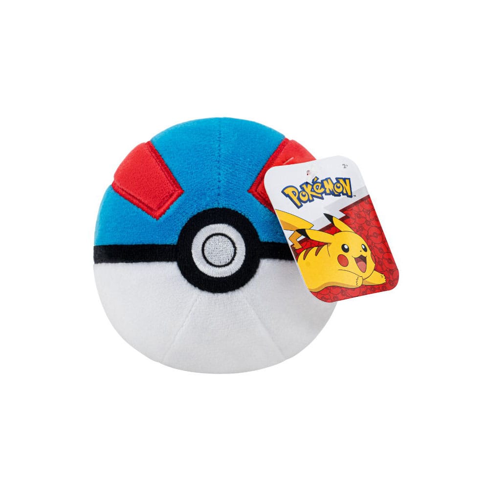 Pokémon Plüschfigur Pokeball Version 6 10 cm Sortiment (6) - Versand: 5-7 Tage nach Bestellung