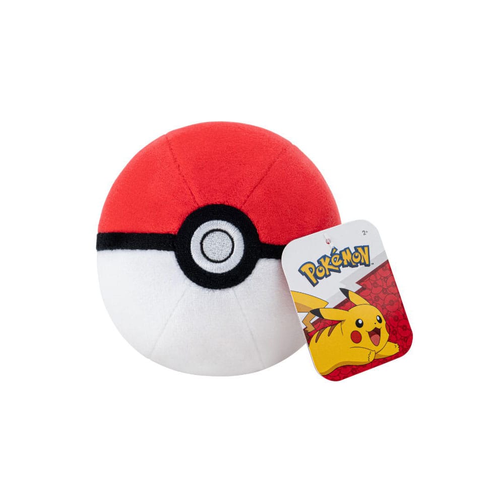 Pokémon Plüschfigur Pokeball Version 6 10 cm Sortiment (6) - Versand: 5-7 Tage nach Bestellung