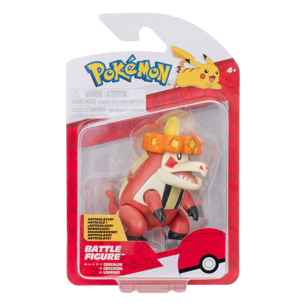 Pokémon Battle Figur Lokroko 5 cm - Preorder - ETA: 08.08.2025