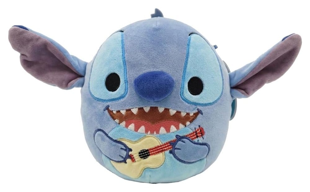 Lilo & Stitch Squishmallow Plüschfigur Stitch With Guitar 20 cm - Versand: 7 Tage nach Bestellung