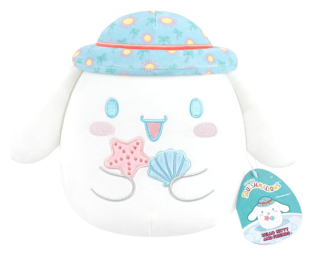 Sanrio Squishmallow Plüschfigur Hello Kitty and Friends Seize the Moment Cinnamoroll Hat 20 cm - Versand: 7 Tage nach Bestellung