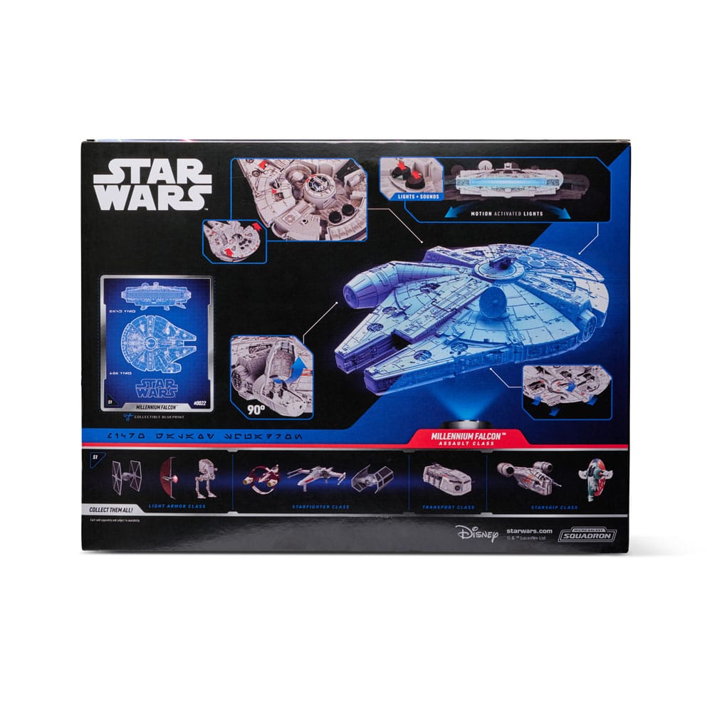 Star Wars Feature Fahrzeug mit Figur Millennium Falcon 23 cm - Versand: 5-7 Tage nach Bestellung