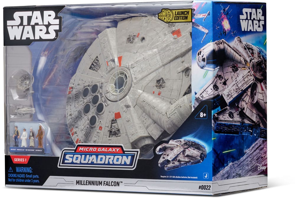 Star Wars Feature Fahrzeug mit Figur Millennium Falcon 23 cm - Versand: 5-7 Tage nach Bestellung