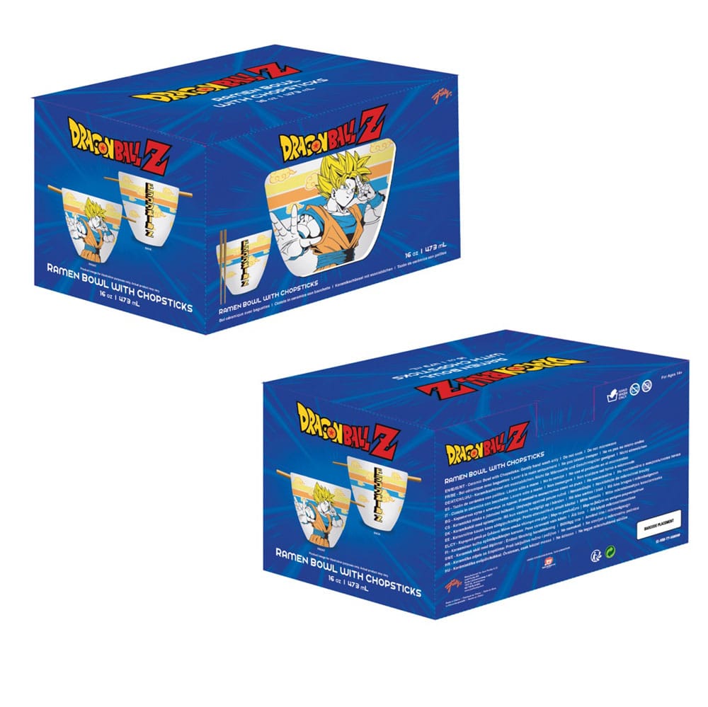 Dragon Ball Z Ramen-Schüssel mit Stäbchen Goku 473 ml - Preorder - ETA: 25.09.2025