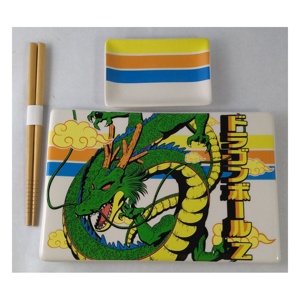 Dragon Ball Z Keramik Sushi Set mit Essstäbchen Shenron - Preorder - ETA: 25.09.2025