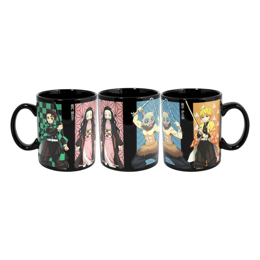 Demon Slayer Tasse mit Thermoeffekt Gruppe 473 ml - Versand: 5-7 Tage nach Bestellung