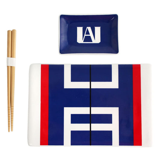 My Hero Academia Keramik Sushi Set mit Essstäbchen UA - Versand: 5-7 Tage nach Bestellung