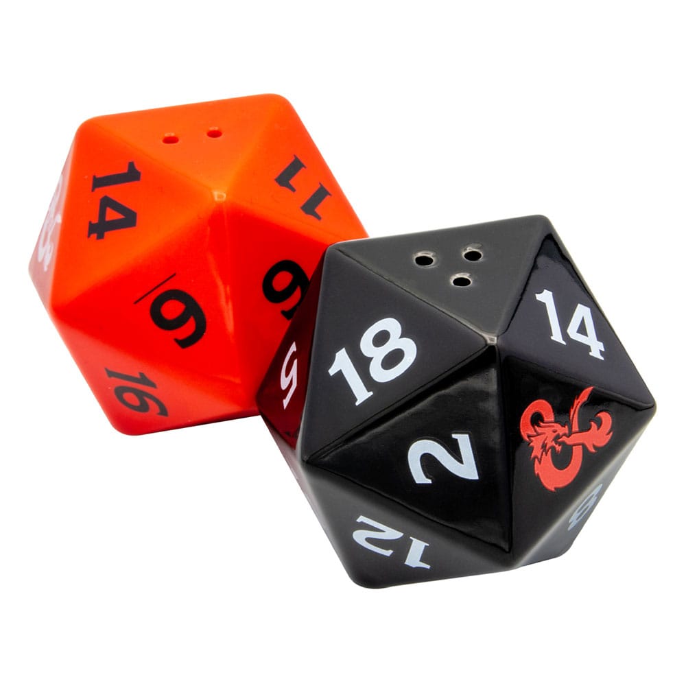 Dungeons & Dragons 3D Salz- und Pfefferstreuer Dice - Preorder - ETA: 09.10.2025