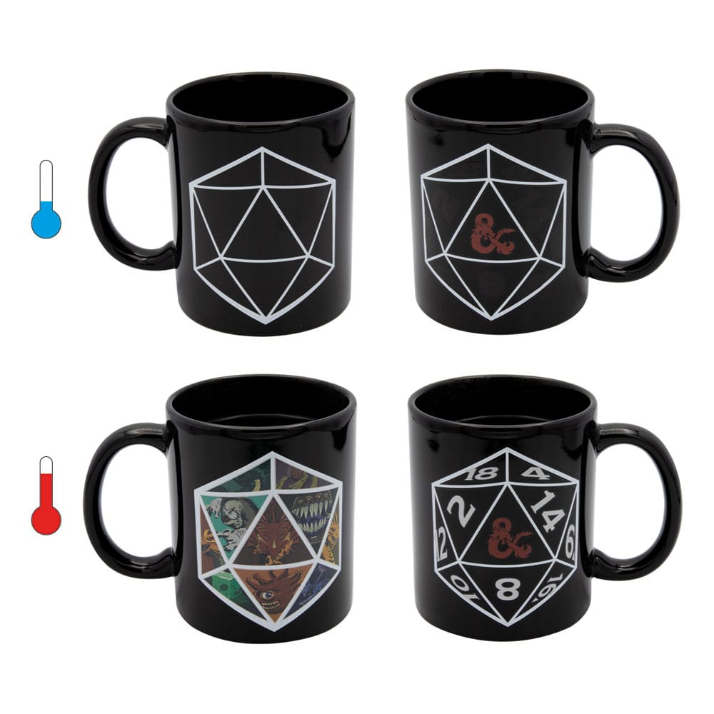 Dungeons & Dragons Tasse mit Thermoeffekt Magic - Versand: 5-7 Tage nach Bestellung