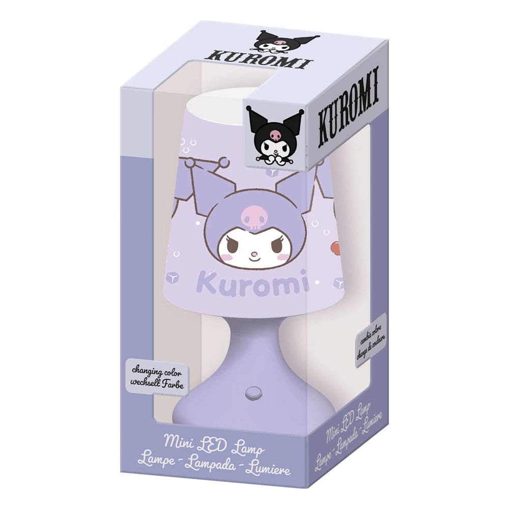 Sanrio LED Leuchte Kuromi 19 cm - Versand: 7 Tage nach Bestellung