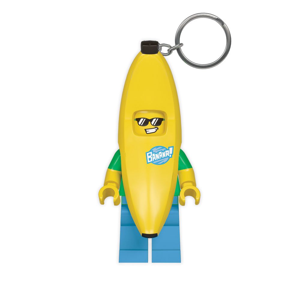 LEGO Classic Schlüsselanhänger mit Leuchtfunktion Banana 8 cm - Versand: 5-7 Tage nach Bestellung